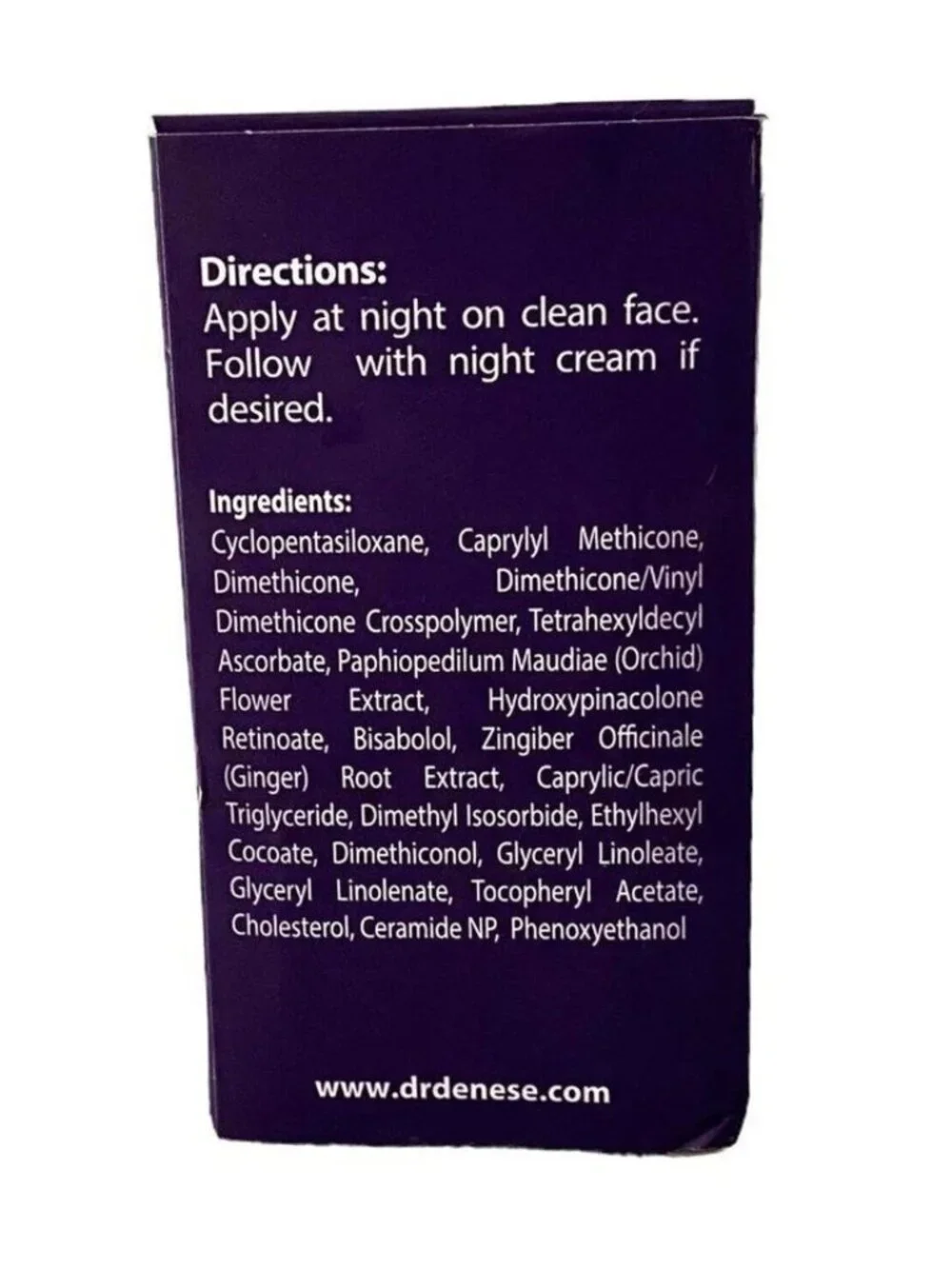 Dr. Denese Hydroshield Pro Strength Serum - Black Orchid Extract 2 fl. oz. 60 mL